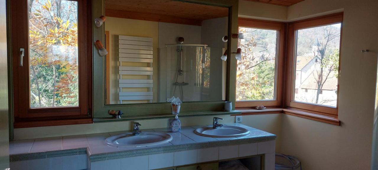 La Canopee Alsacienne - Magnifique Maison A Ribeauville エクステリア 写真