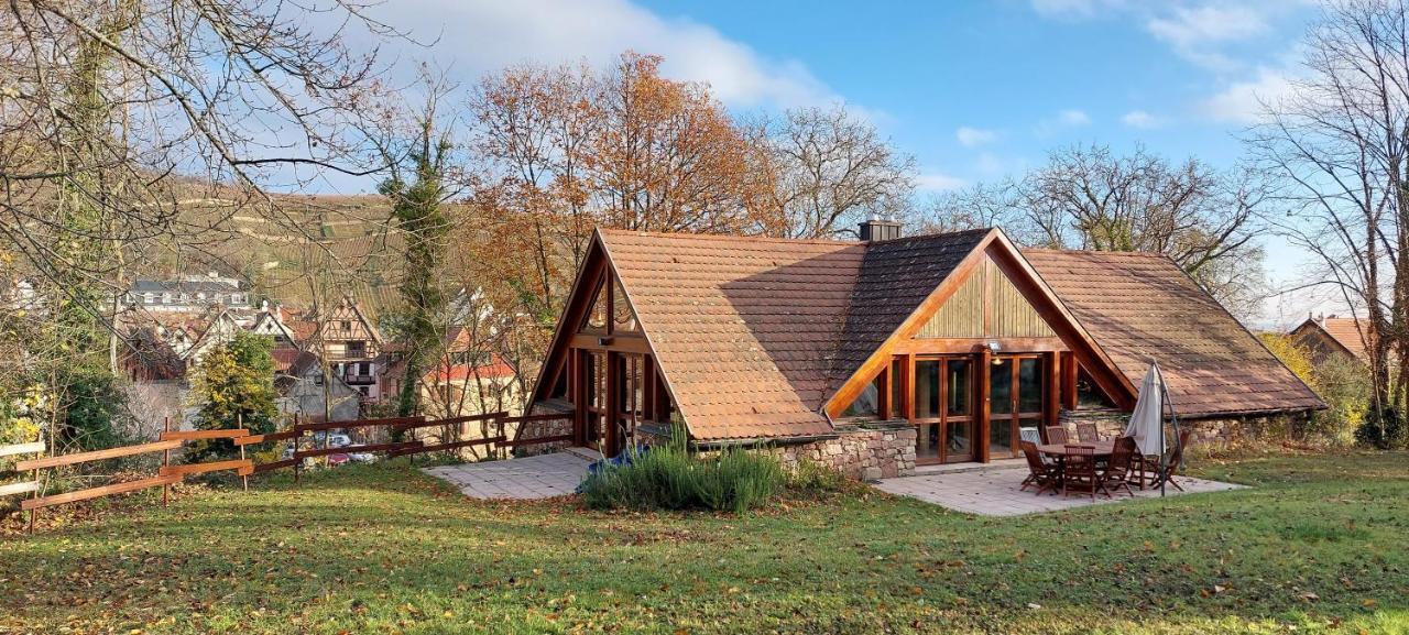 La Canopee Alsacienne - Magnifique Maison A Ribeauville エクステリア 写真
